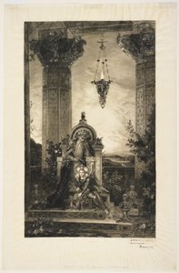 King David, 1883 by Felix Bracquemond